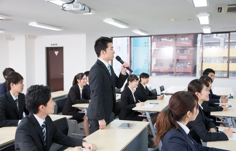 就職ガイダンスの様子