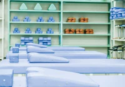 柔道整復実技室